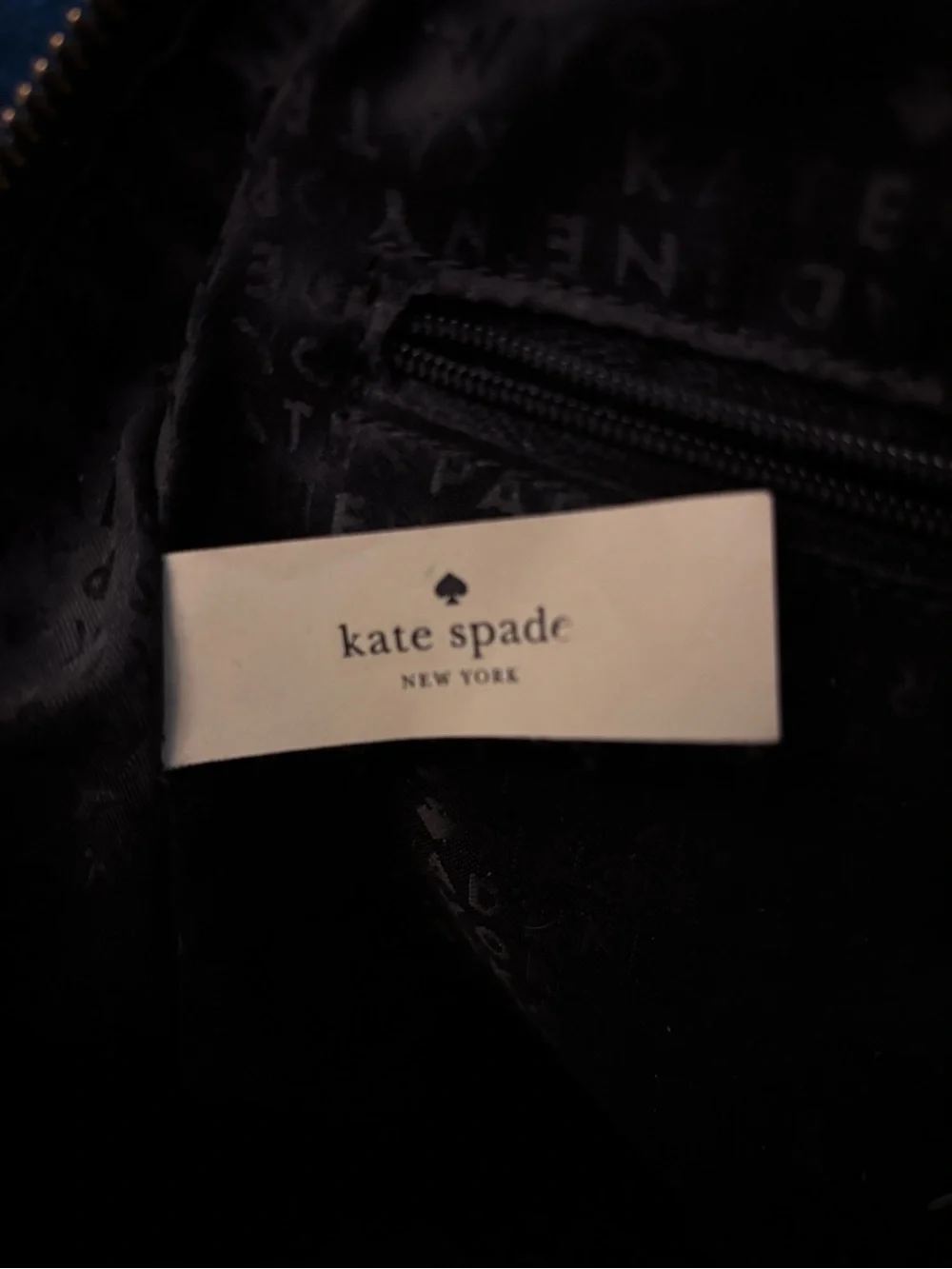 Kate Spade Black Pebbled Leather Satchel with Gold Hardware